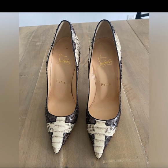 Christian Louboutin Python Heels - - Picture 4 of 4